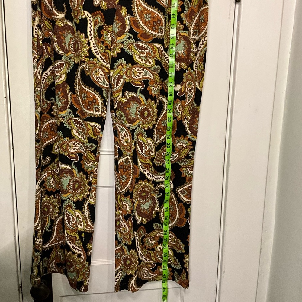 Soho Apparel Paisley Soft Pants NWT - Picture 7 of 8